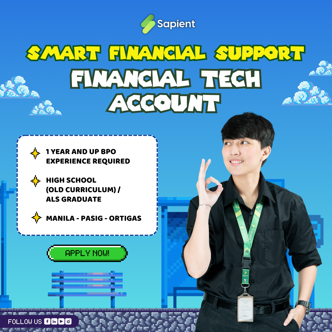 Finance Account Specialist - Pasig