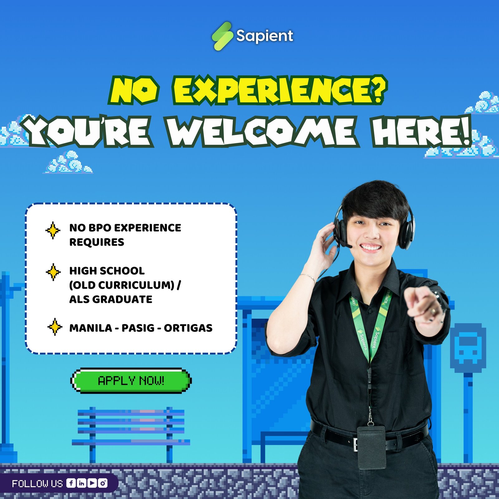 Hiring for Call Center Representative