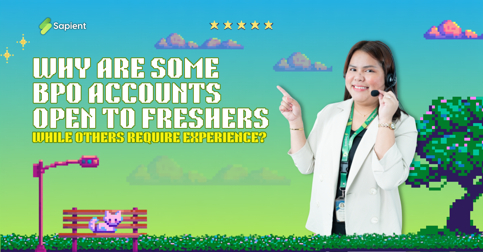 Why Are Some BPO Accounts Open to Freshers While Others Require Experience?